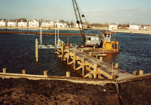 pier construction Babylon